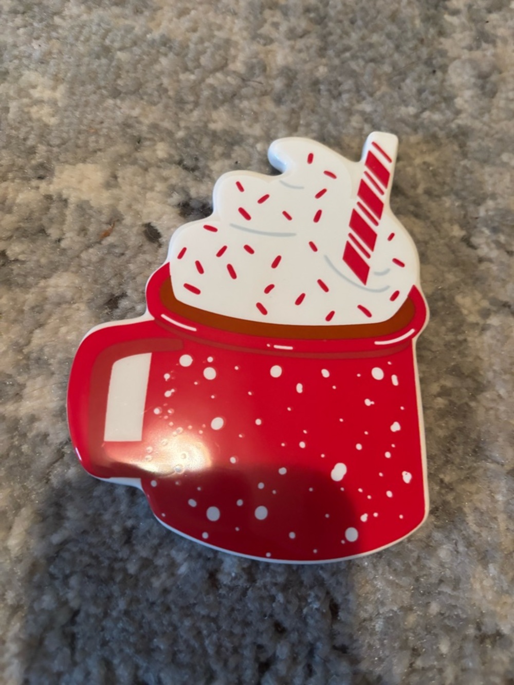 Coton Colors Red and White Hot Cocoa Mug Mini Attachment